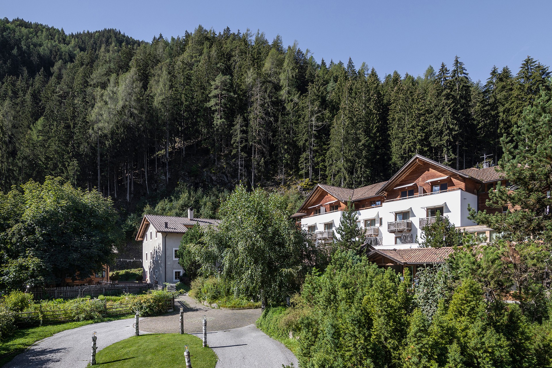 Hotel und Restaurant Bad Schörgau in Südtirol.